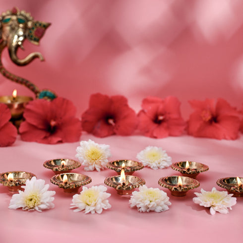 Samskara Home Tejas Diyas (Set of 8)